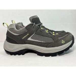 Vasque Womens Breeze Low GTX Hiking Shoes Gray Gore-Tex Vibram Size 7.5W